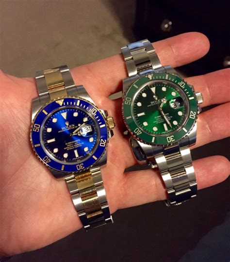 rolex bluesy vs sunburst